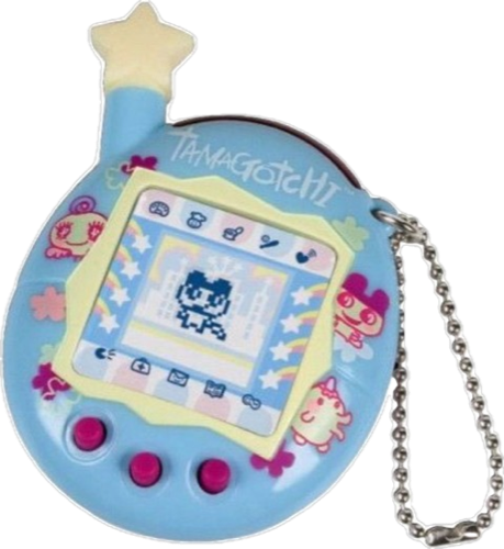 blue tamagotchi